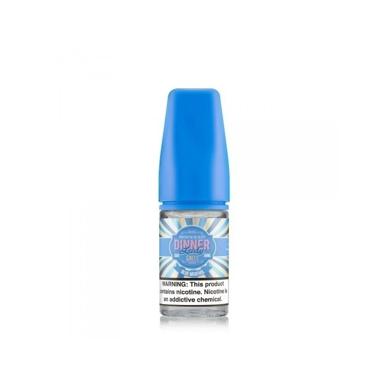 Dinner Lady Blue Menthol (Mentol ve Buz) Salt Likit Dinner Lady Blue Menthol (Mentol ve Buz) Salt Likit