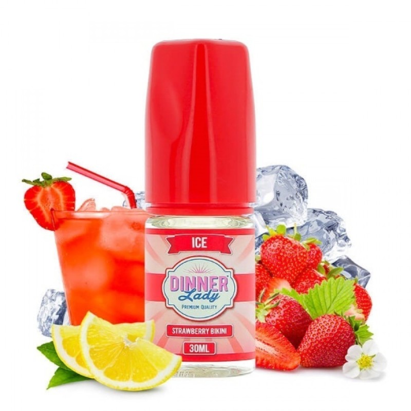 Dinner Lady Strawberry Bikini (Çilek, limonata, mentol) Salt Dinner Lady Strawberry Bikini (Çilek, limonata, mentol) Salt