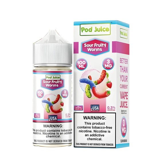 Pod Juice - Freeze Fruity Worms
